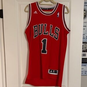Authentic Adidas Chicago Bulls Derrick Rose Jersey